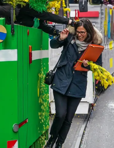 Basler Fasnacht, Frau wird gestopft