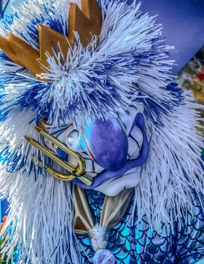 Basler Fasnacht, blaue Larve
