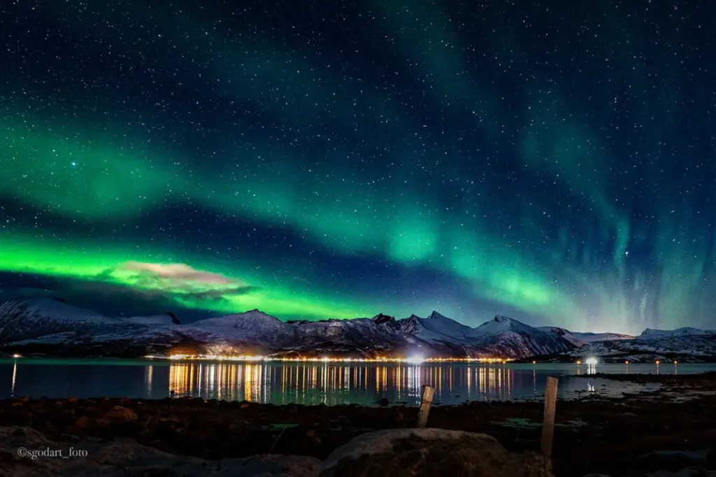 Senja Norwegen, Polarlichter