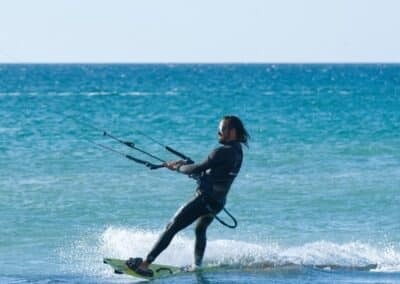 Surfer auf dem Meer